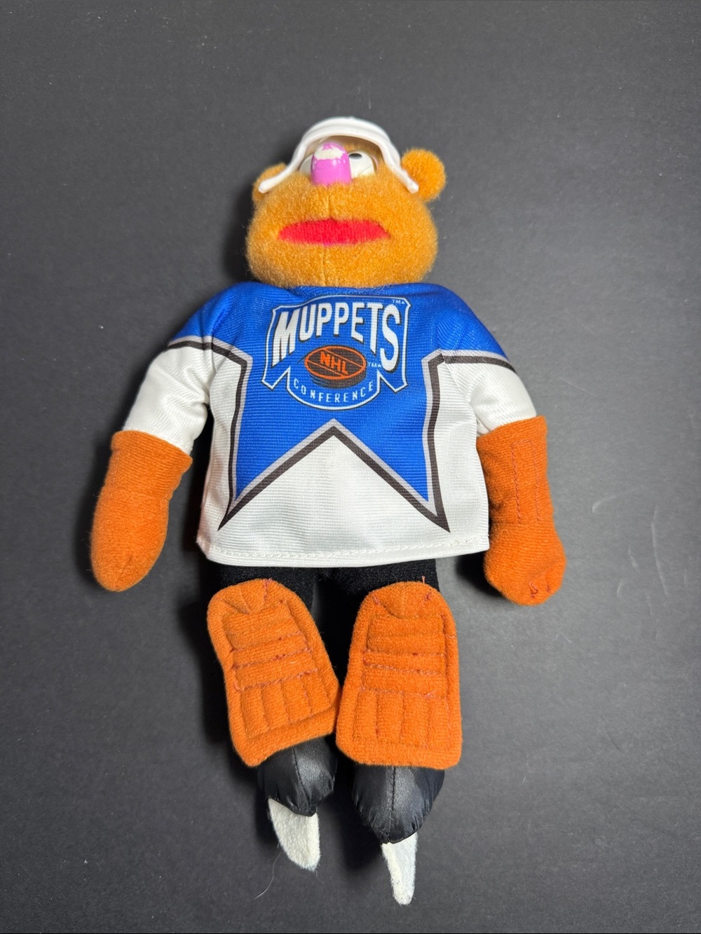 Muppets Plush Hockey Player Toy - Blue & White Jersey